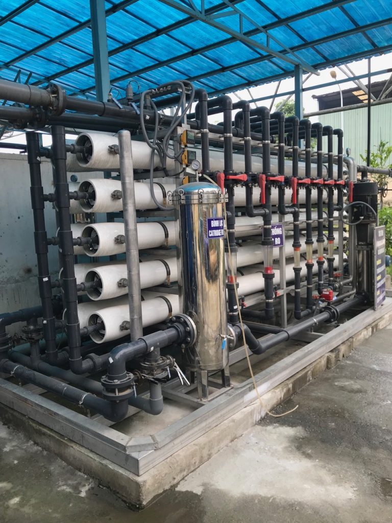Công trình lắp đặt hệ thống xử lý nước mặt tại Nhà máy Luyện đồng Lào Cai