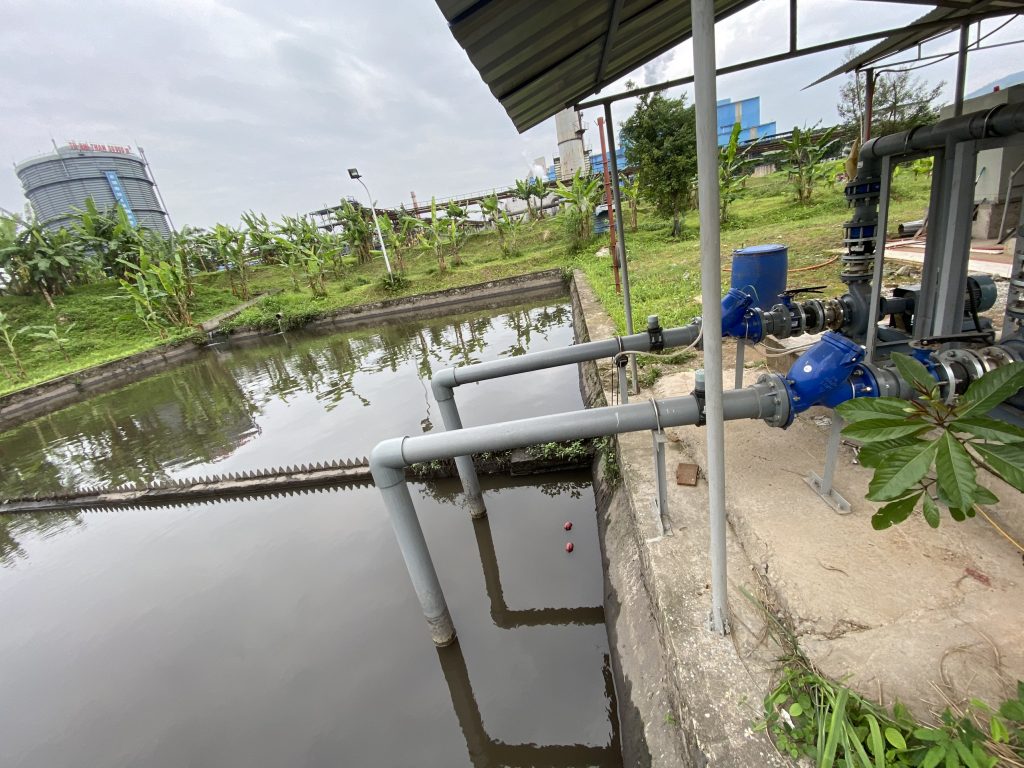 Công trình lắp đặt hệ thống xử lý nước mặt tại Nhà máy thép Việt Trung